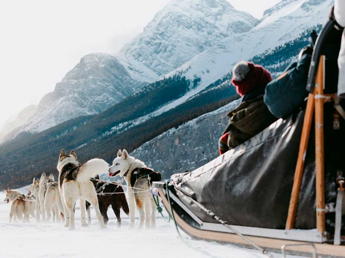 Alberta: 10 cosas qué hacer ¡pasea en trineo! 7