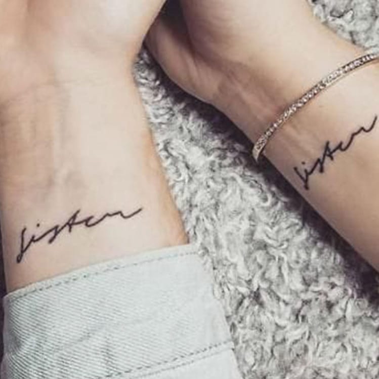 8 increíbles diseños de tatuajes para hermanas