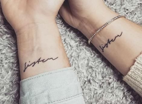 8 increíbles diseños de tatuajes para hermanas 0