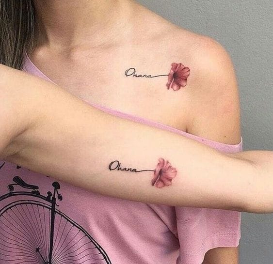 8 increíbles diseños de tatuajes para hermanas 1