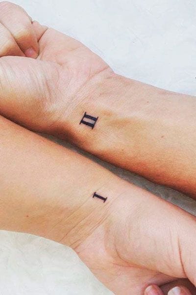 8 increíbles diseños de tatuajes para hermanas 5