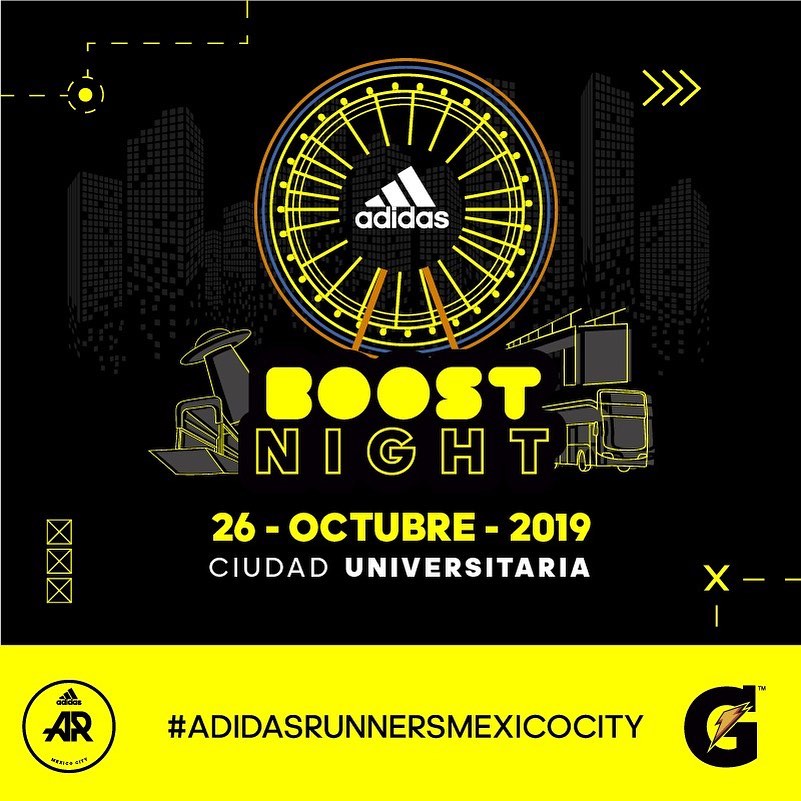 Llévate un pase para la carrera Adidas Boost Night 0