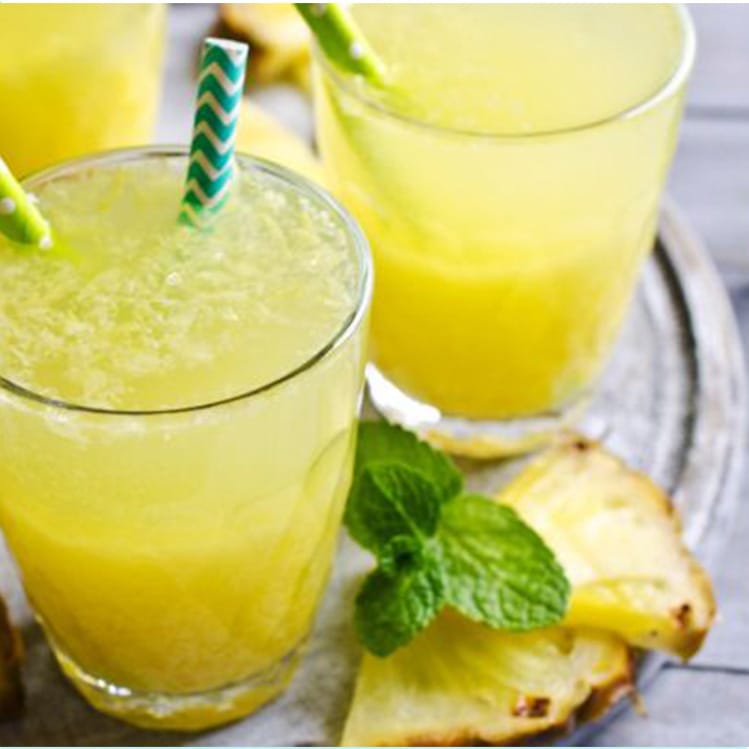 Jugo de piña para perder grasa y tener el abdomen plano