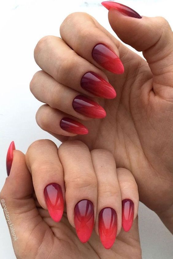 10 diseños de uñas rojas que te harán lucir elegante 3