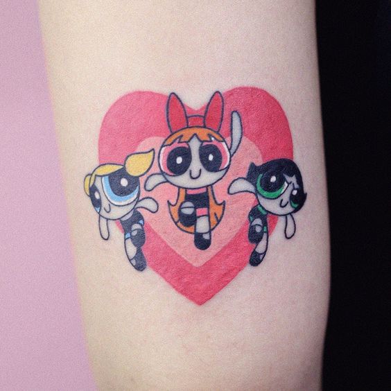 10 tatuajes de tus caricaturas favoritas de los 90s 4