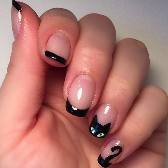 10 diseños de uñas elegantes para Halloween 2