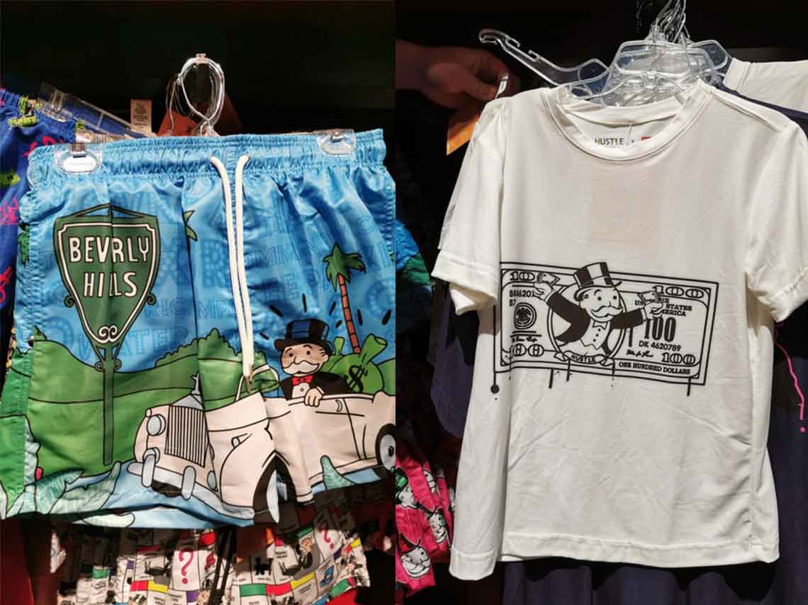 Mira la ropa inspirada en Monopoly y sus juegos coleccionables 1