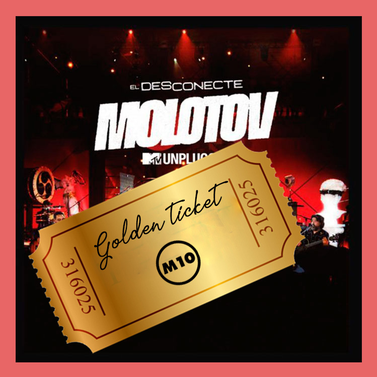 Golden ticket Diciembre, llévate entradas para los mejores eventos