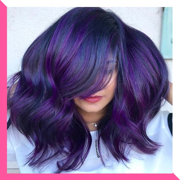 Dark Violet La Tendencia En Cabello Para El 2020 Mujer De 10