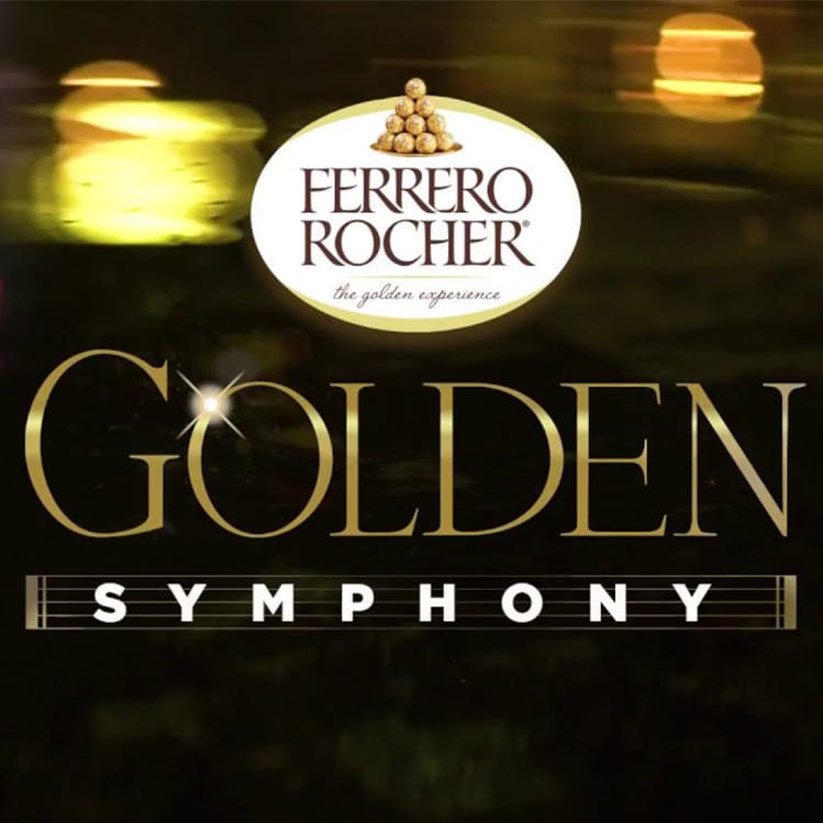 Llévate pases dobles para el Golden Symphony de Ferrero Rocher y Reik