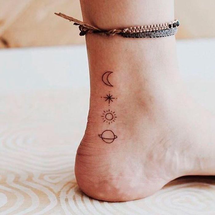 10 ideas de tatuajes astrológicos discretos y fascinantes