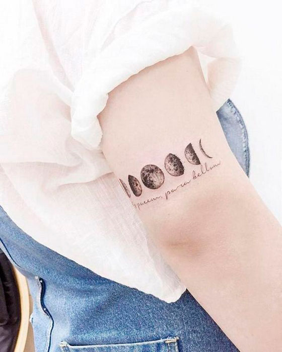 10 ideas de tatuajes astrológicos discretos y fascinantes