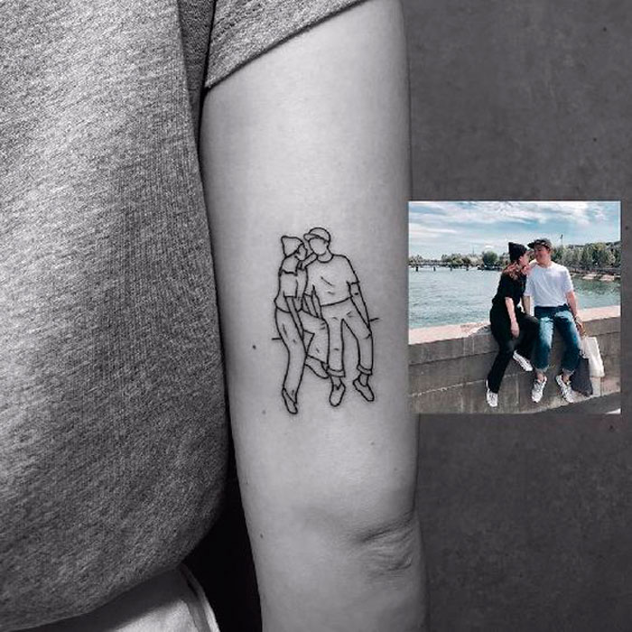 10 tatuajes románticos y originales en pareja para San Valentín