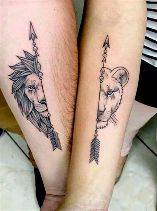 10 tatuajes románticos y originales en pareja para San Valentín