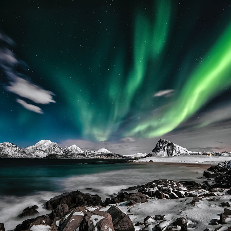 ¡Mira las auroras boreales gratis por internet!