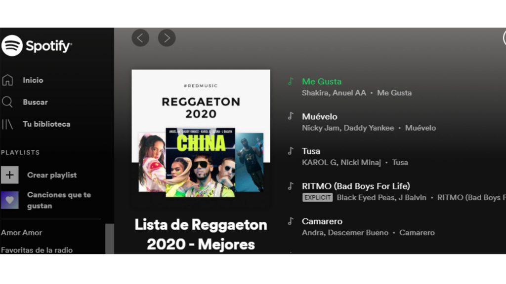 Playlist reggaetón home office