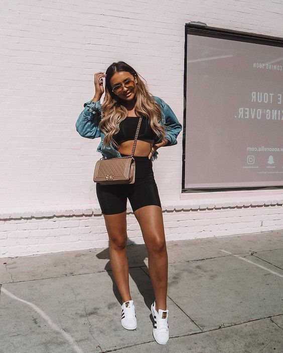 10 outfits sexys con shorts perfectos para el verano 34