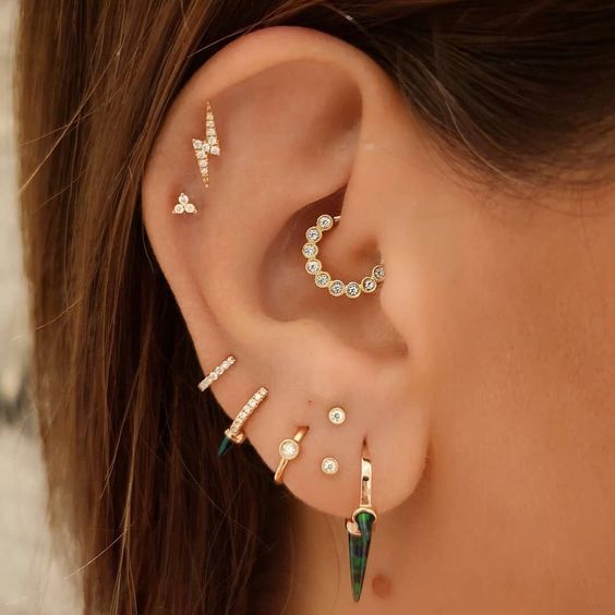 La nueva tendencia en aretes «Daith Piercing» 0