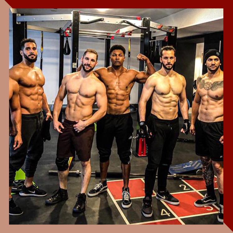 Los Chippendales de las Vegas te dan rutinas de ejercicios