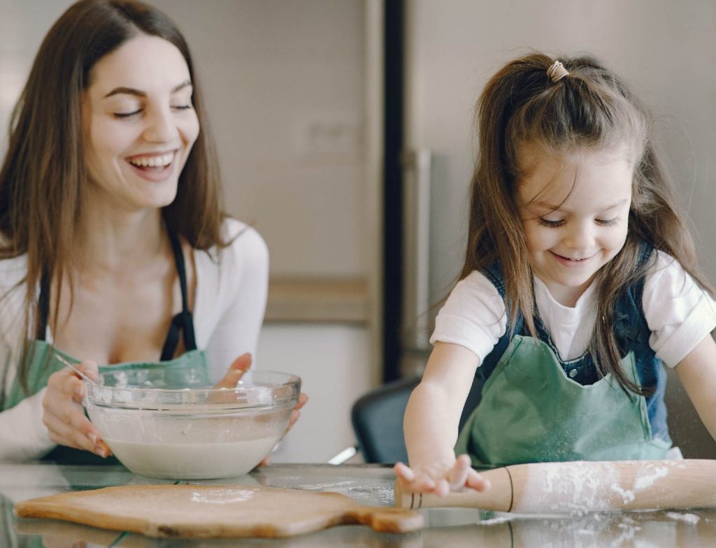 Cocinar con hijos