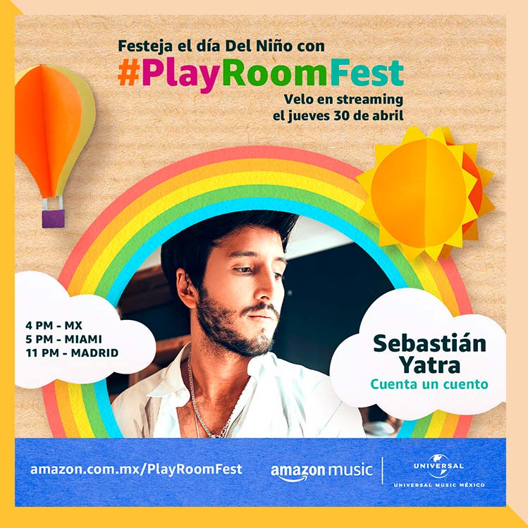 Festival del Día del Niño virtual con conciertos