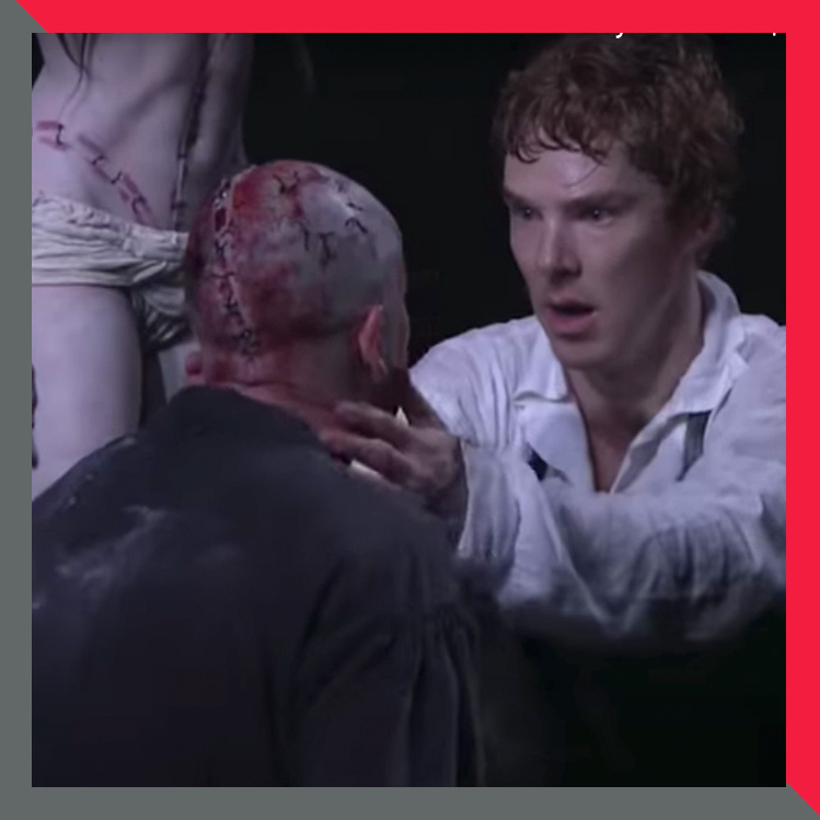 Mira la obra de teatro Frankenstein con Benedict Cumberbatch