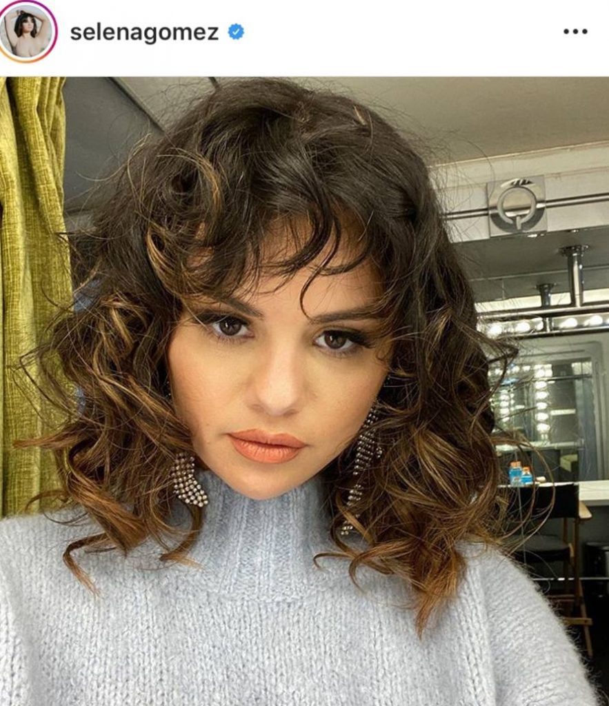 Selena Gómez long hair