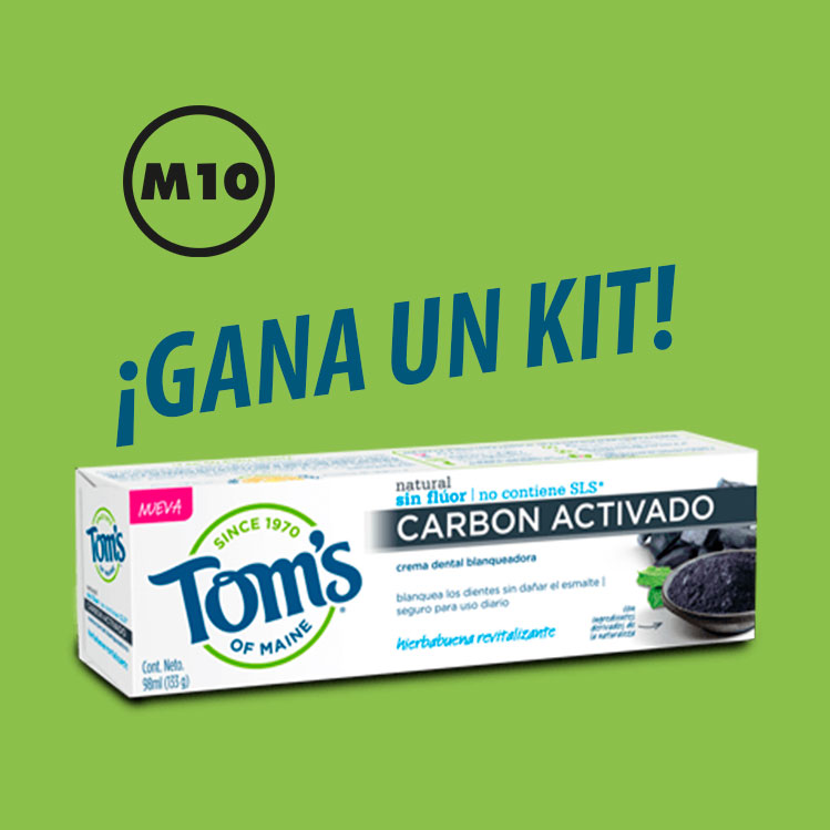 Tom’s of Maine y Mujer de 10 te regalan un kit hasta tu casa