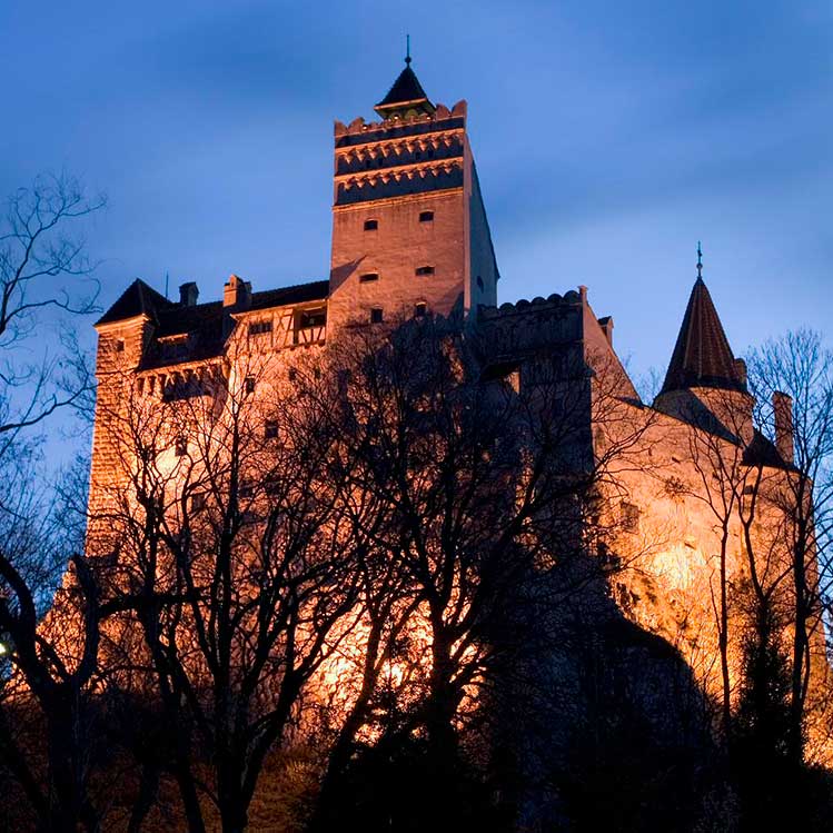 Visita el castillo de Drácula en Transilvania con Google