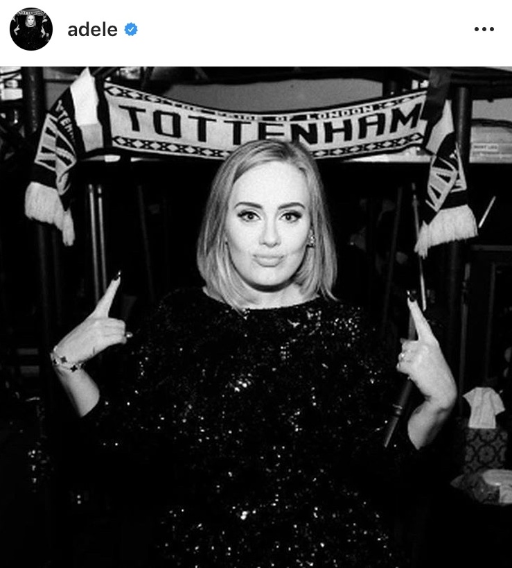 Adele feliz