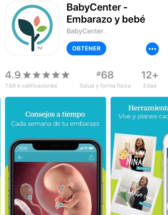 BabyCenter app