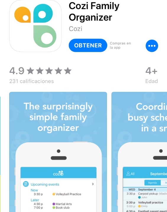 Cozi Family Organizer app