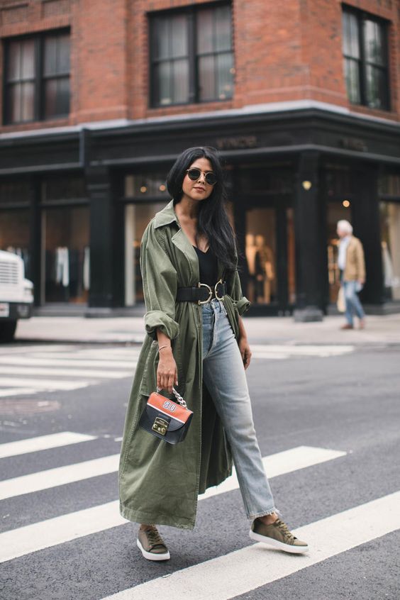 10 outfits elegantes verde militar que son perfectos para verano 6