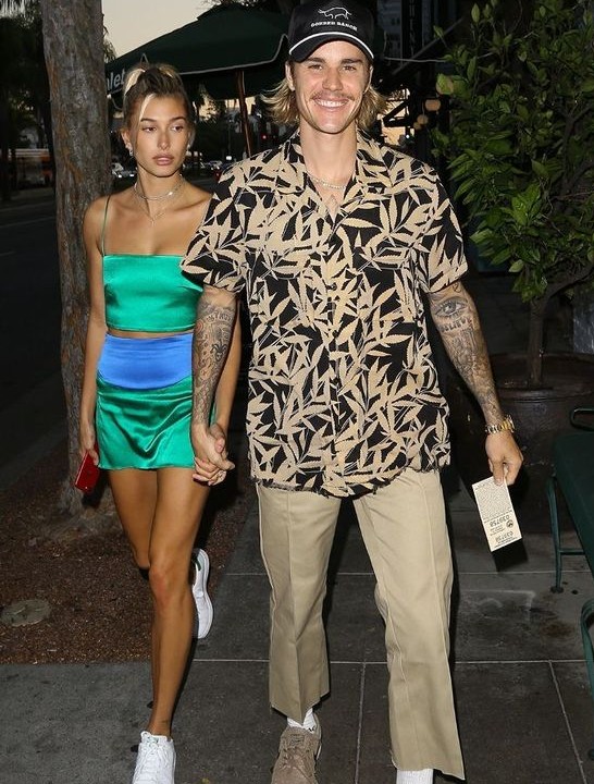 Hailey y Justin Bieber