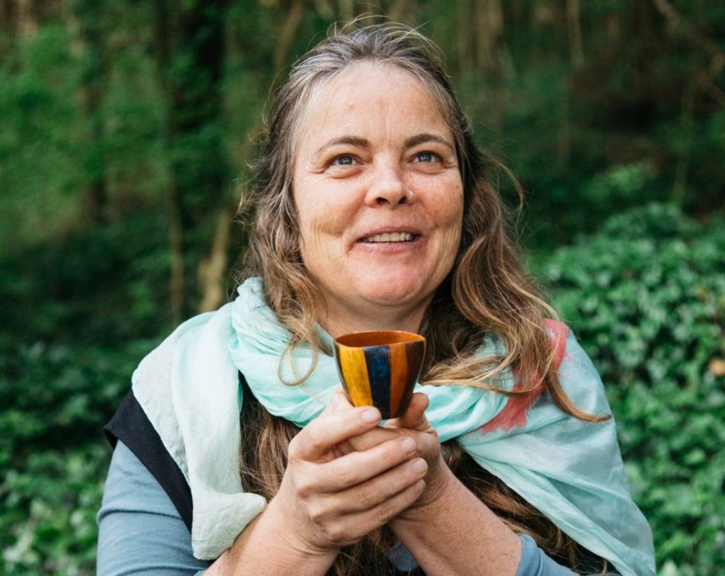 Meditación en el bosque