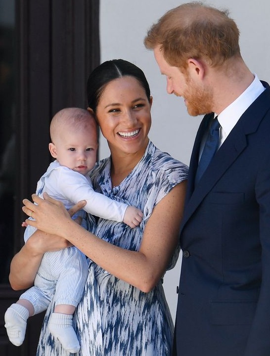 Meghan y Harry hijo