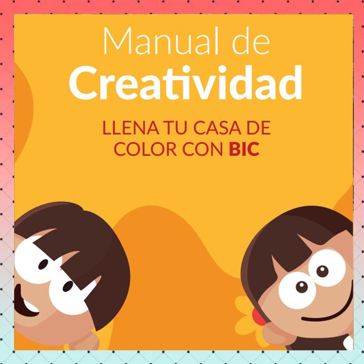 BIC comparte actividades de creatividad durante el aislamiento