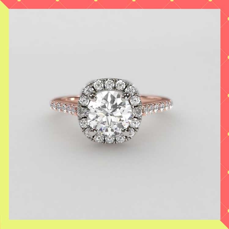 10 anillos de compromiso en oro rosado para novias con estilo