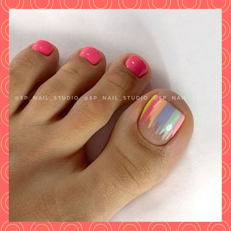 8 diseños fáciles para decorar tus uñas de los pies en casa