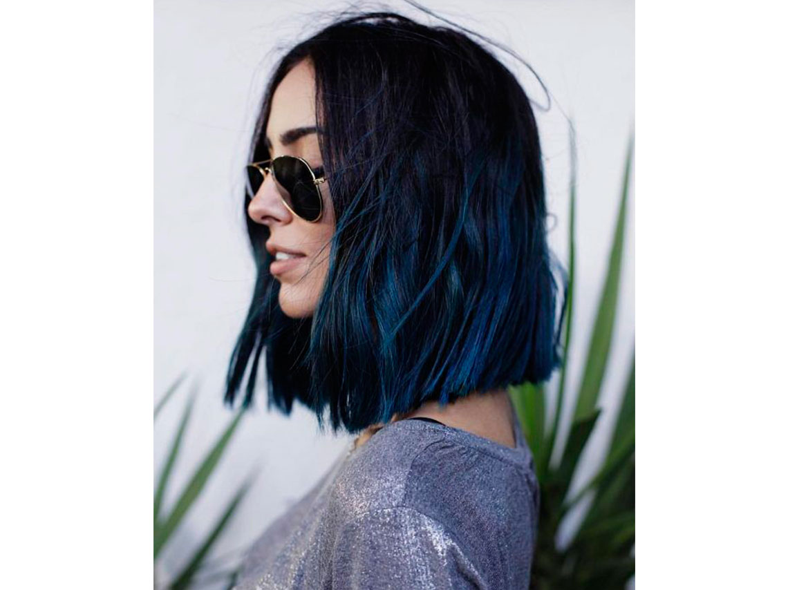 10 formas originales de llevar el blue balayage 10
