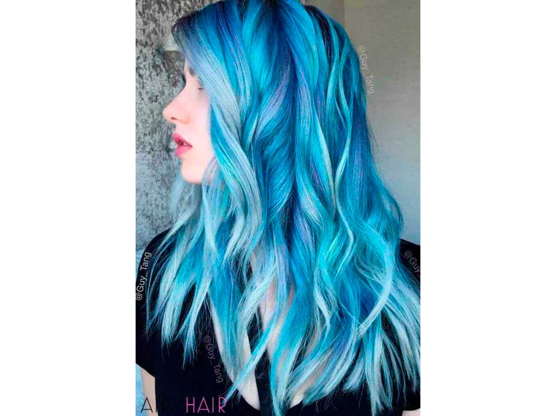 10 formas originales de llevar el blue balayage 2