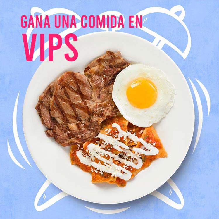 Mujer de 10 y Vips te regalan una comida para tres