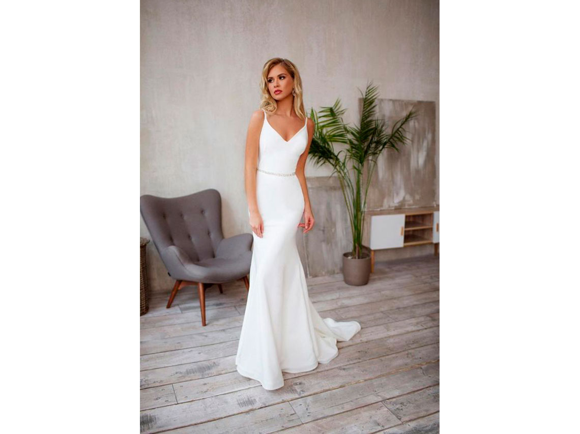 10 vestidos de novia elegantes perfectos para el civil 3