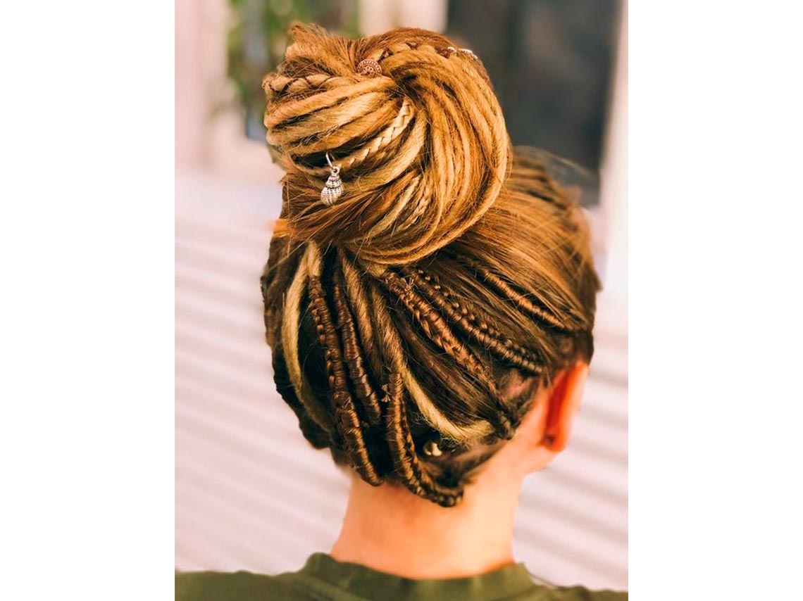 10 ideas de peinados con trenzas africanas 3