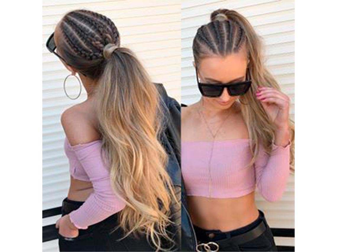 10 ideas de peinados con trenzas africanas 16