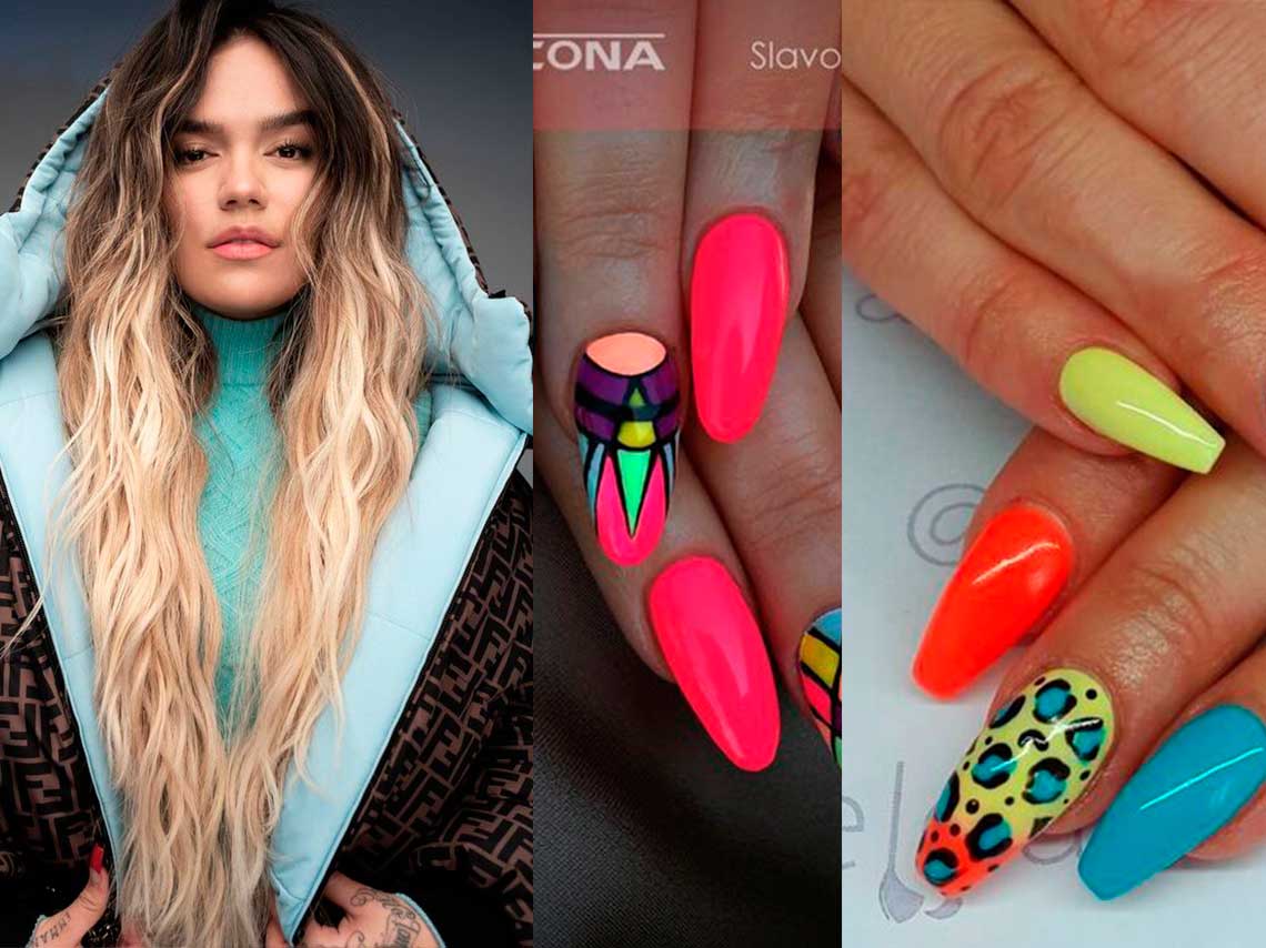 5 uñas al estilo Karol G que puedes imitar en casa 4