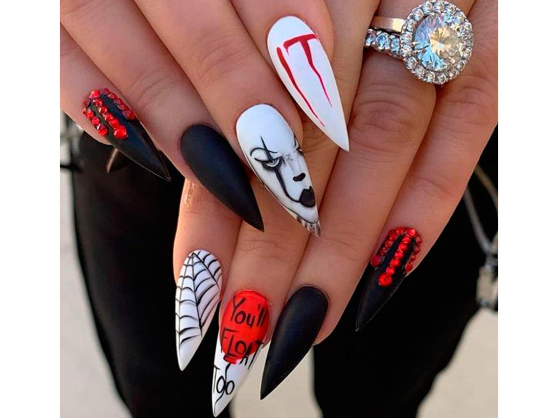 10 diseños de uñas espeluznantes perfectas para Halloween 0