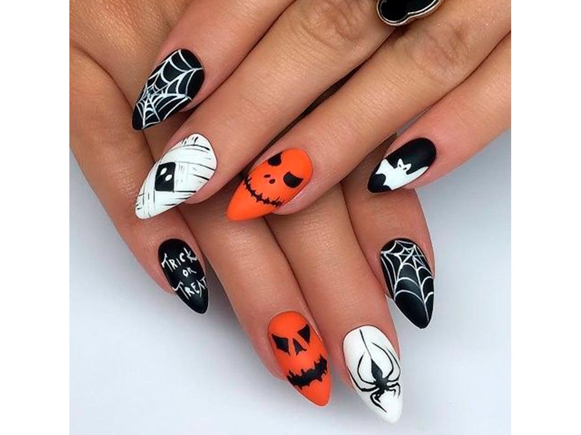 10 diseños de uñas espeluznantes perfectas para Halloween 4