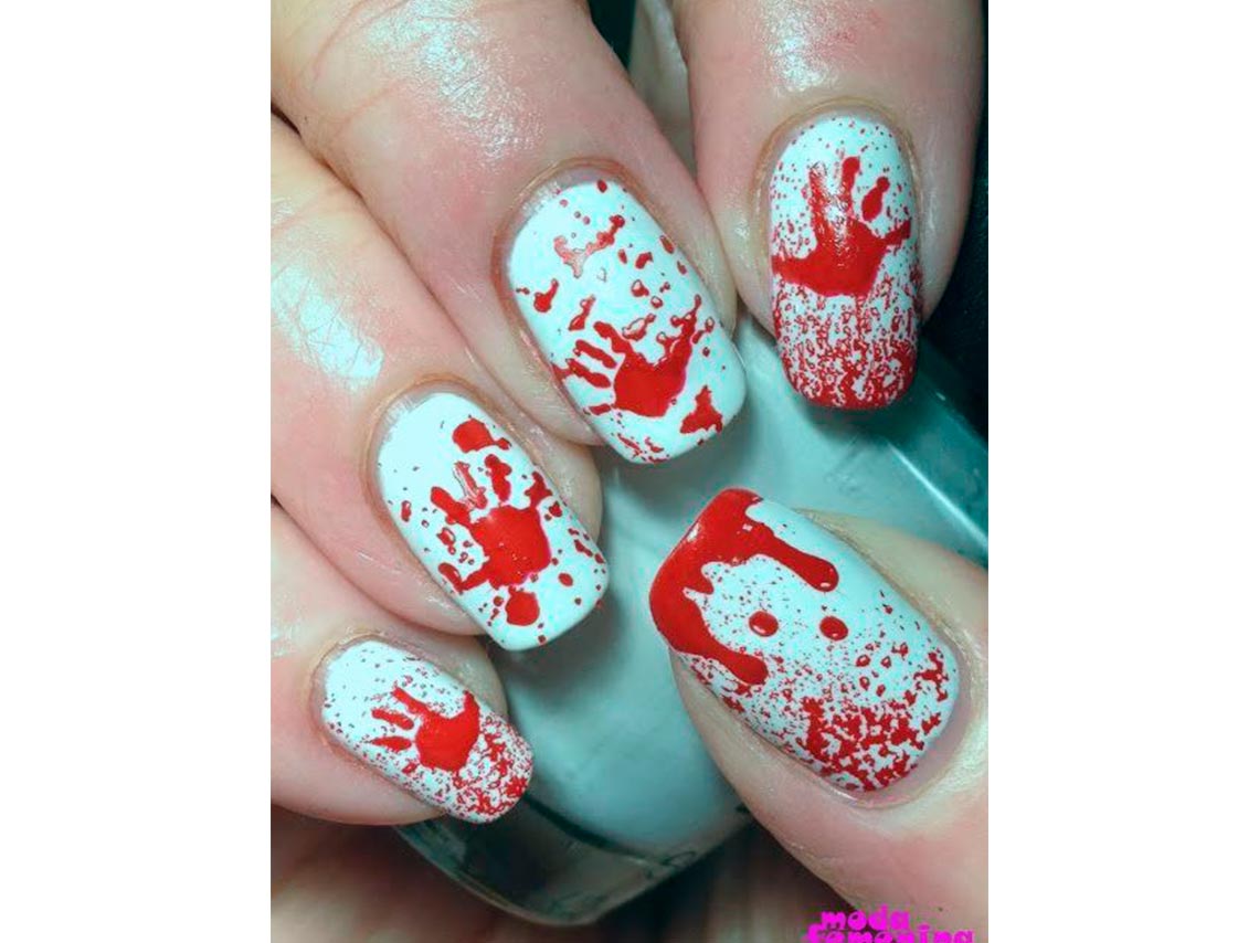 10 diseños de uñas espeluznantes perfectas para Halloween 7