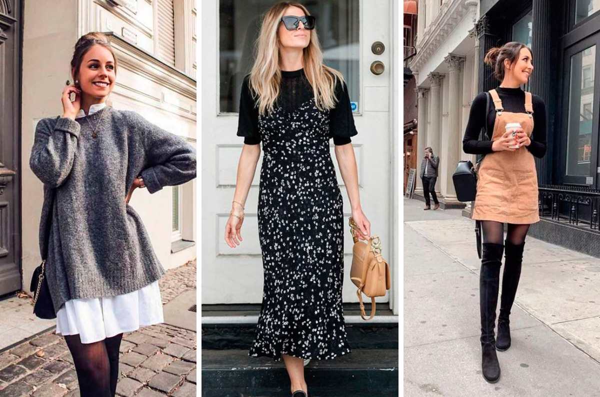 10 vestidos cómodos y calientitos para otoño – invierno